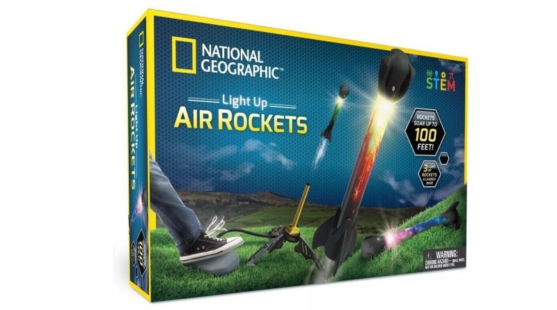National Geographic Light Up Air Rockets Activity Set is 30% off for Black Friday