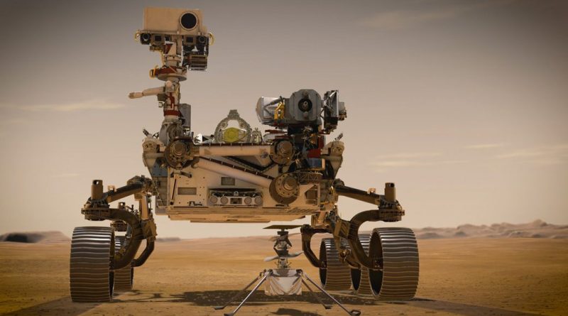 'Twins' of NASA's Perseverance Mars rover and Ingenuity helicopter are touring the US