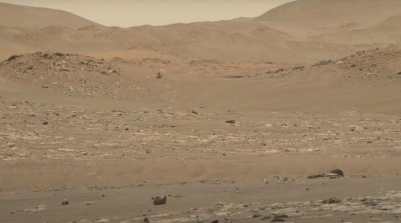 Watch Ingenuity Mars helicopter soar in amazing new videos from Perseverance rover