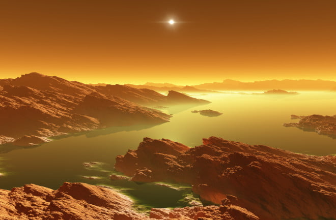 Alien life on Titan
