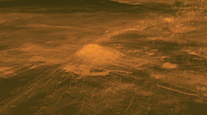 Are volcanoes erupting on Venus?