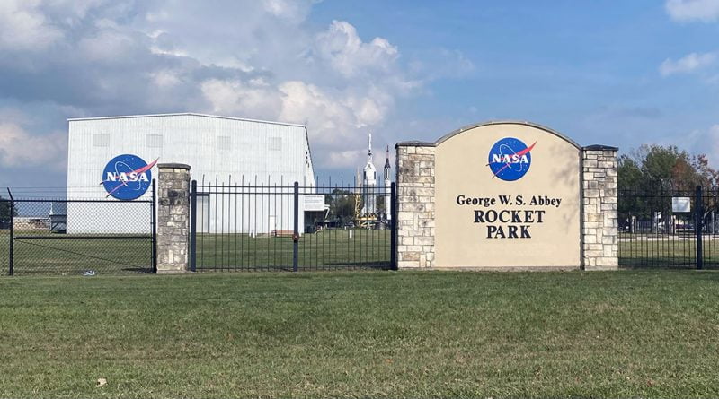 Johnson Space Center rocket park named for former director George Abbey