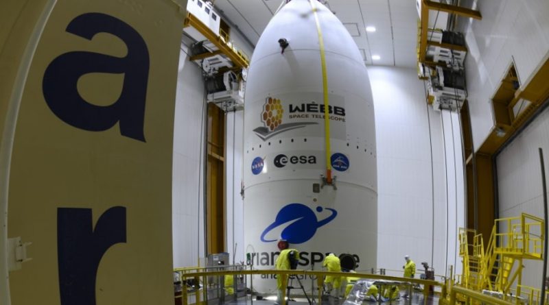 The incredible James Webb Space Telescope is encapsulated for launch next week - SpaceQ